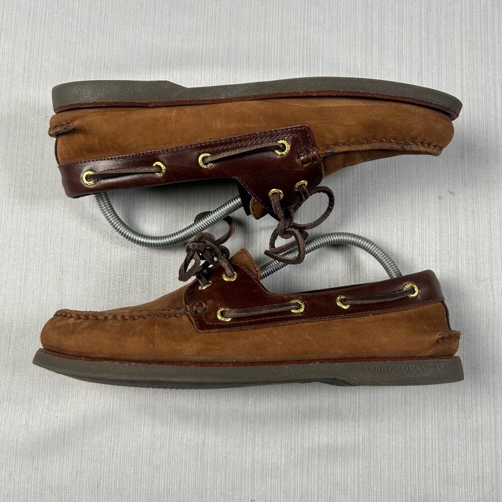 Sperry Top-Sider Cup Authentic Original 2-Eye Mens Size 9 Boat Casual Shoes